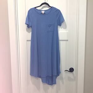 Lularoe Carly Dress Blue.  Size XS